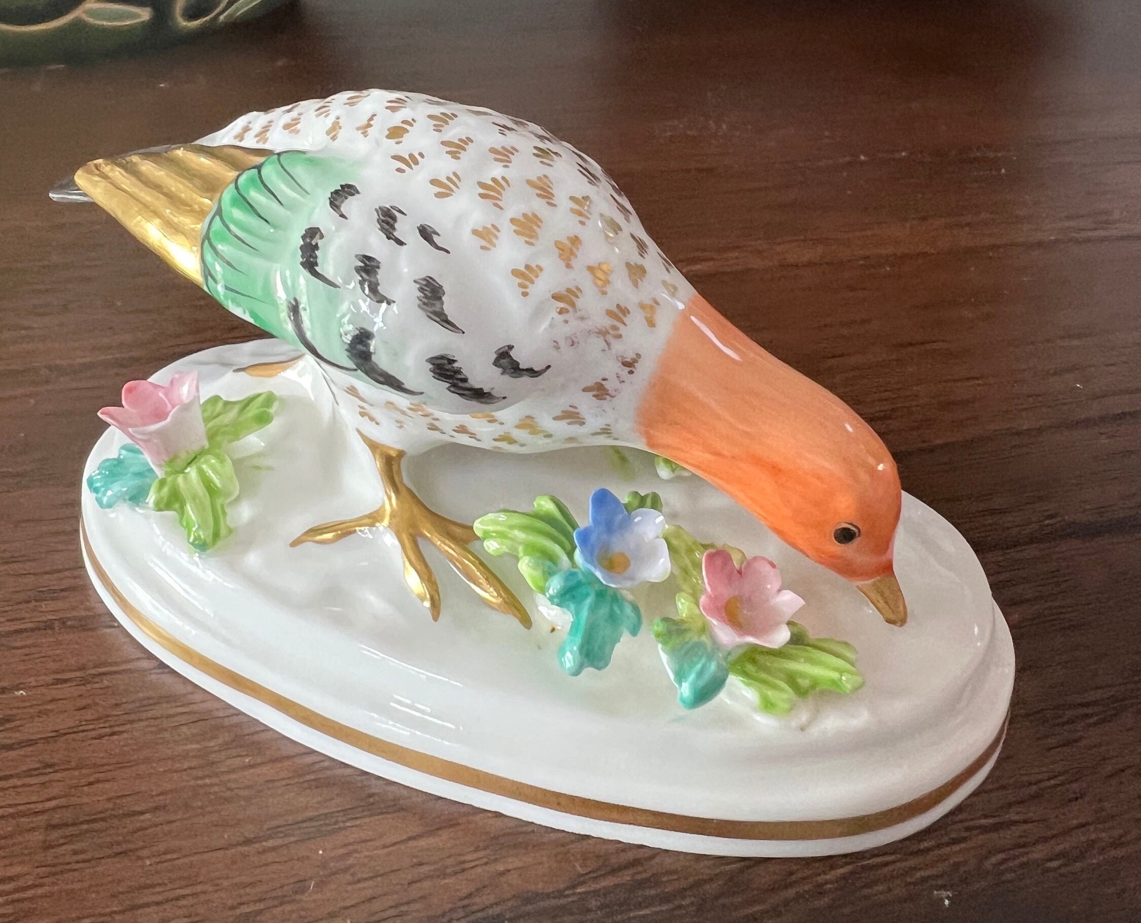 Pair of J T Jones Crown Staffordshire Birds Bone China - A Pair of 2