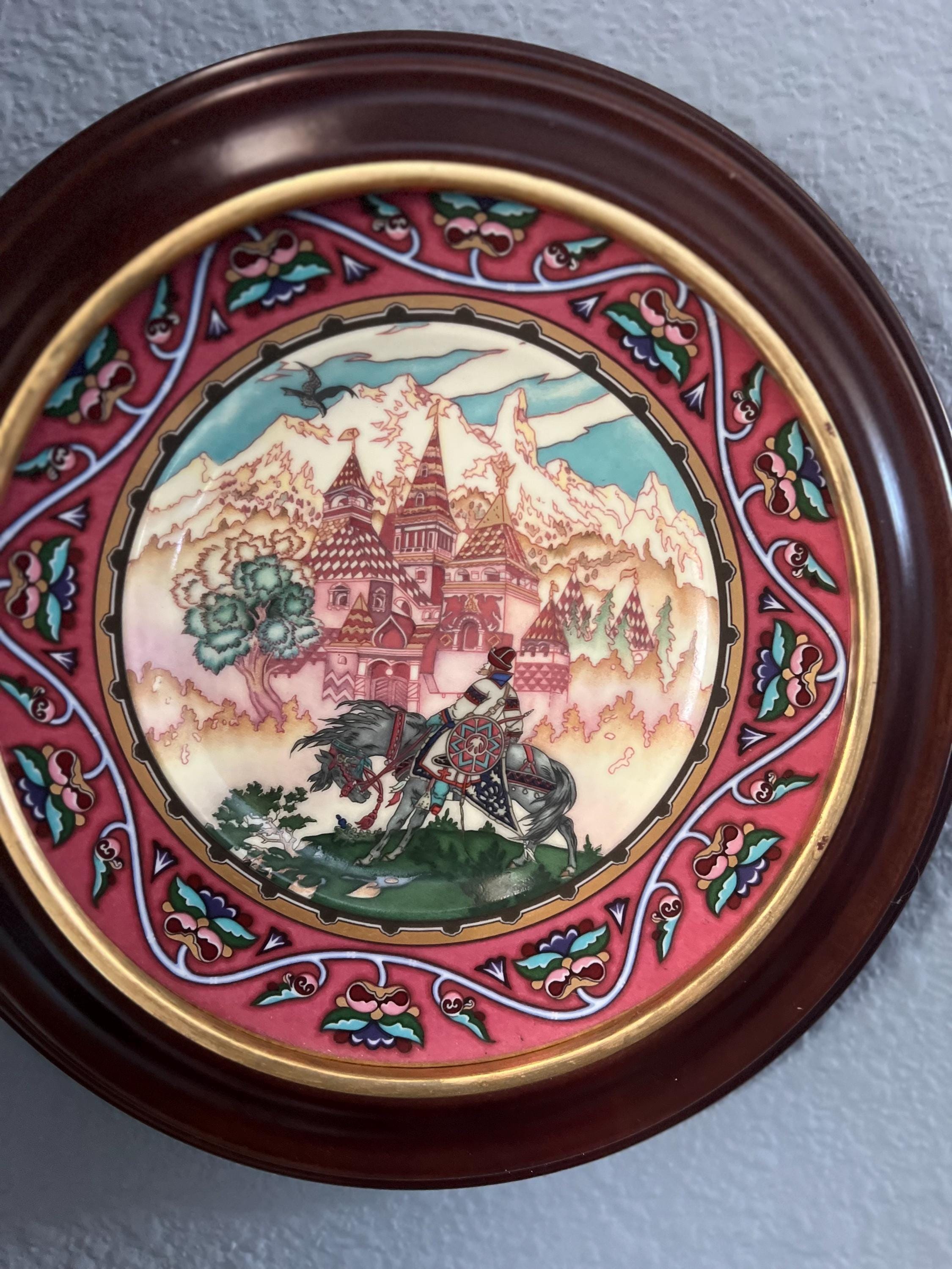 Villeroy & Boch Russian Fairy Tales Plate With Wood Frame - Etsy