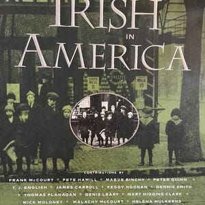 The Irish in America-- Vintage @1997 Hardcover Book Edited by Michael Coffey
