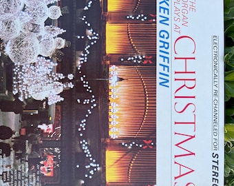 The Organ plays at CHRISTMAS Ken Griffin Record. 1963