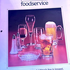 Vintage Glassware Catalogue Libbey Foodservice