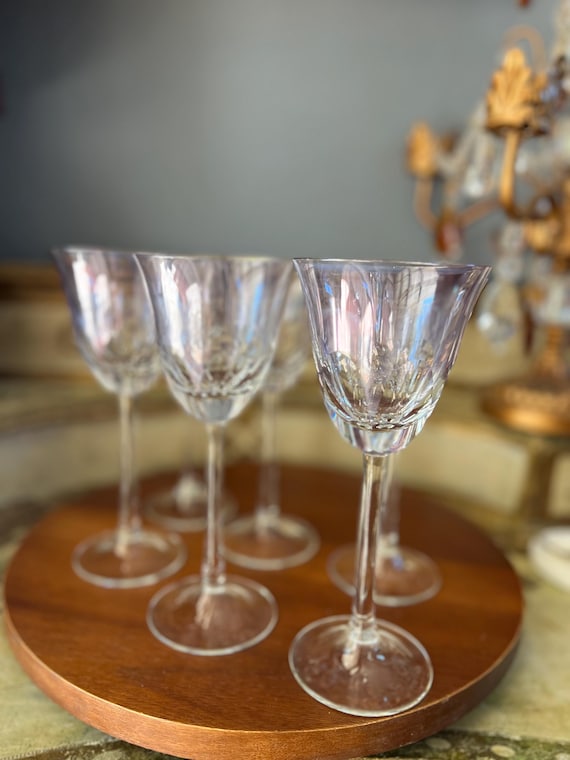 Mikasa Crystal Wine Glasses. 1 Set of 4. 8" Height X 3" Wide. 4oz - Etsy