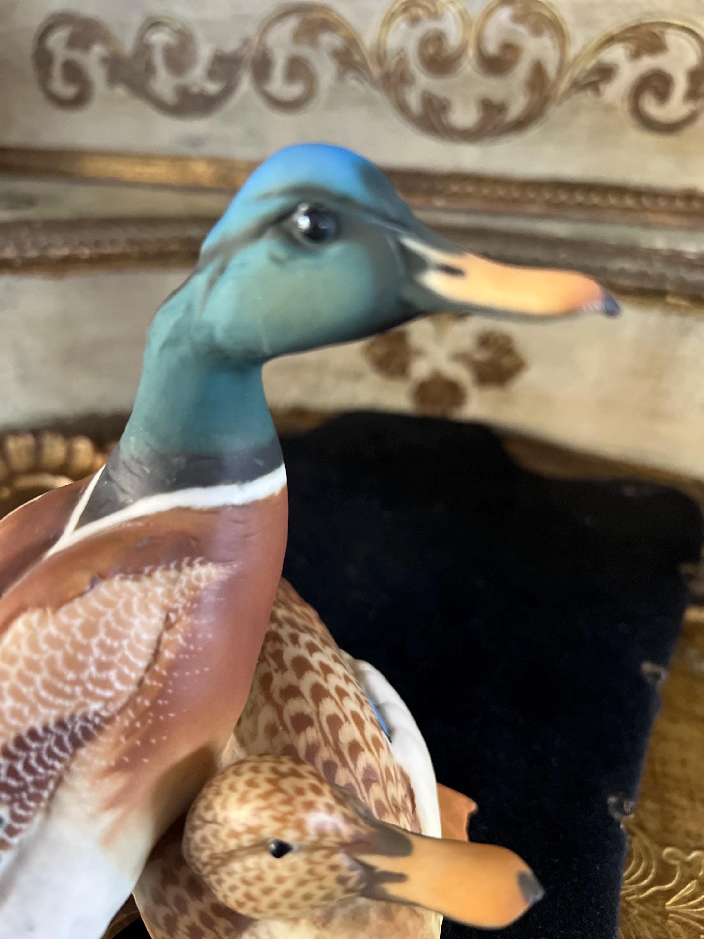 Vintage, Kaiser W Germany Mallard Duck Pair. Porcelain