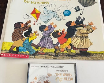 Vintage 'the Wind Blew' Book and Cassette Set, 1993 - Etsy