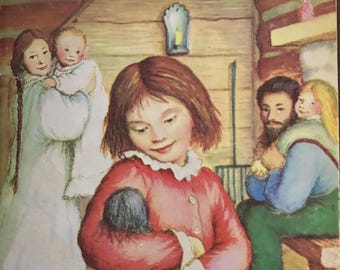 Little House in the Big Woods-- by Laura Ingalls Williams, Vintage Book