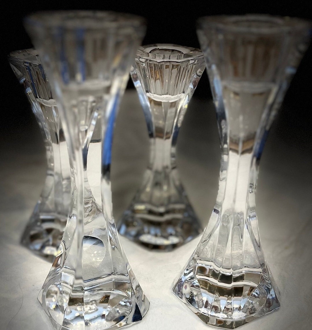 Sleek and Timeless Beauty. Villeroy and Boch Crystal Cocktail Club Collection Candle Stick