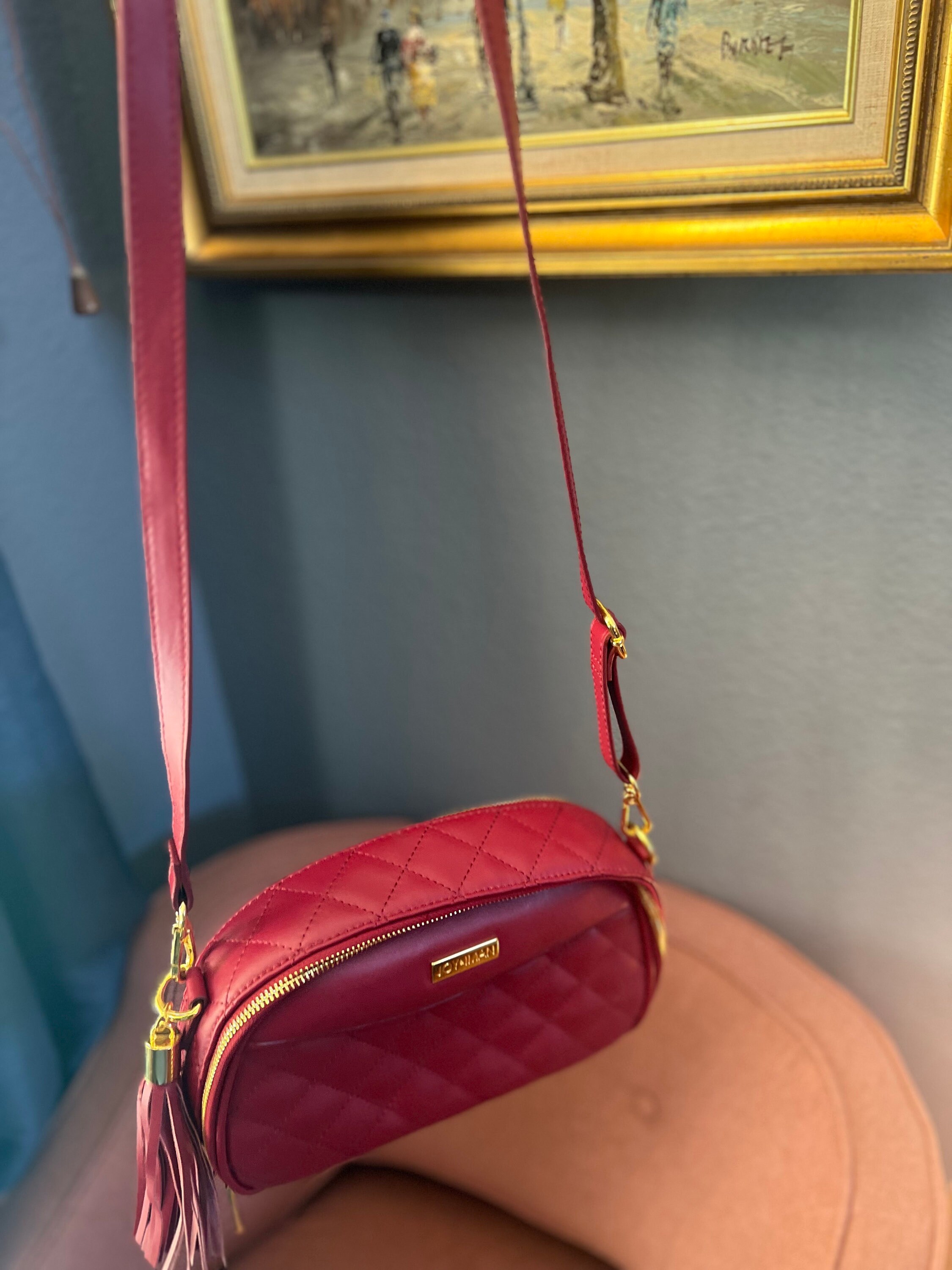 Joy and iman quilted bag sale