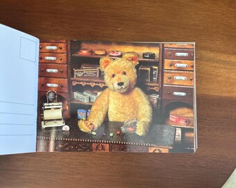 Vintage Steiff Teddy Bear Postcards – 1980s West Germany Book - Etsy