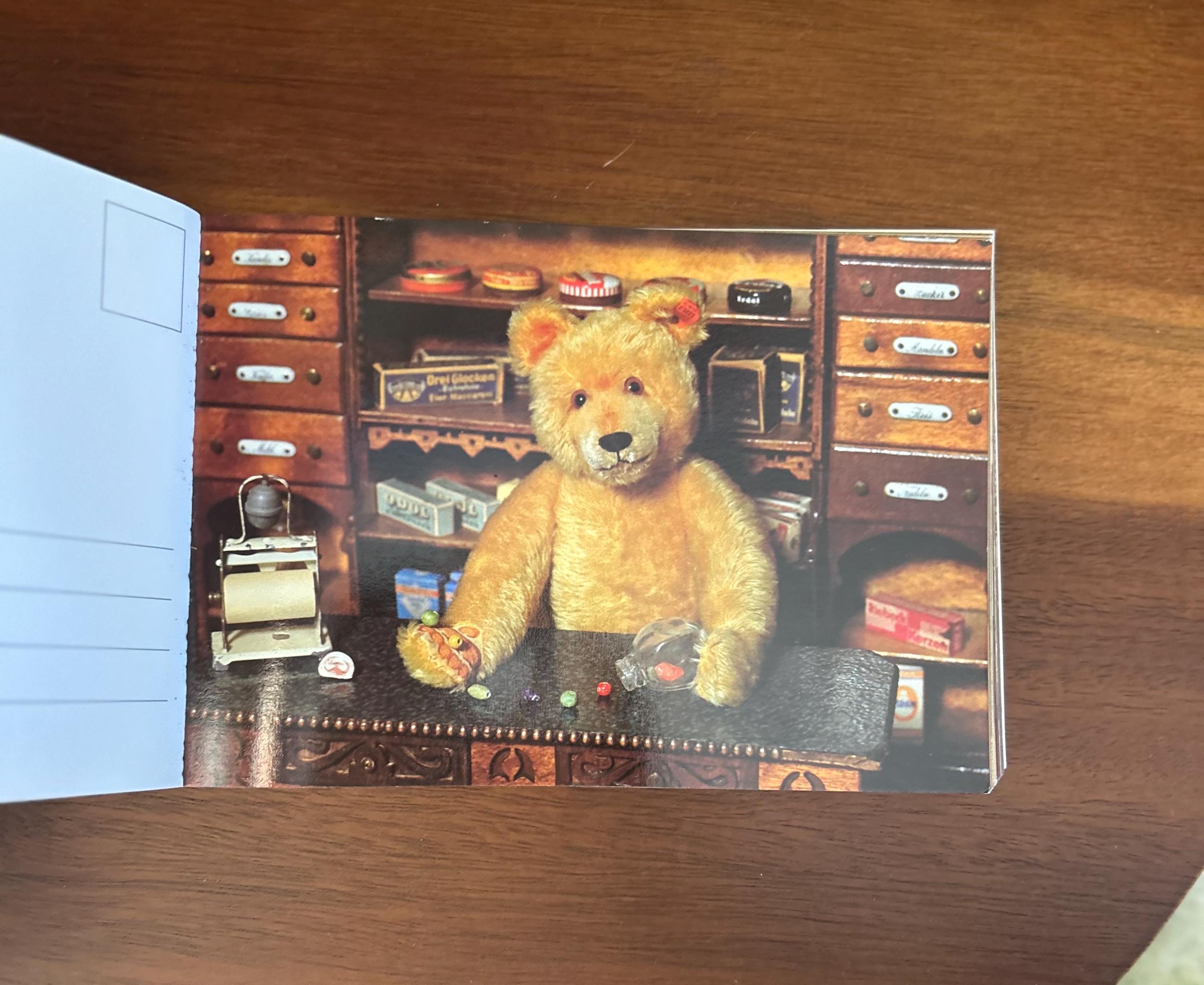 Vintage Steiff Teddy Bear Postcards – 1980s West Germany Book - Etsy