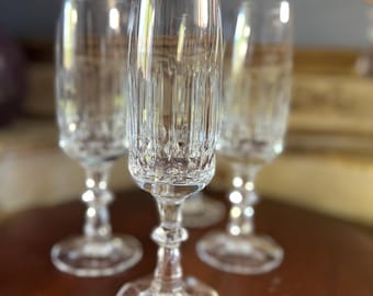 Schott-Zwiesel Tango Champagne Flutes, Mid-Century Modern Lead Crystal (Priced Individually)