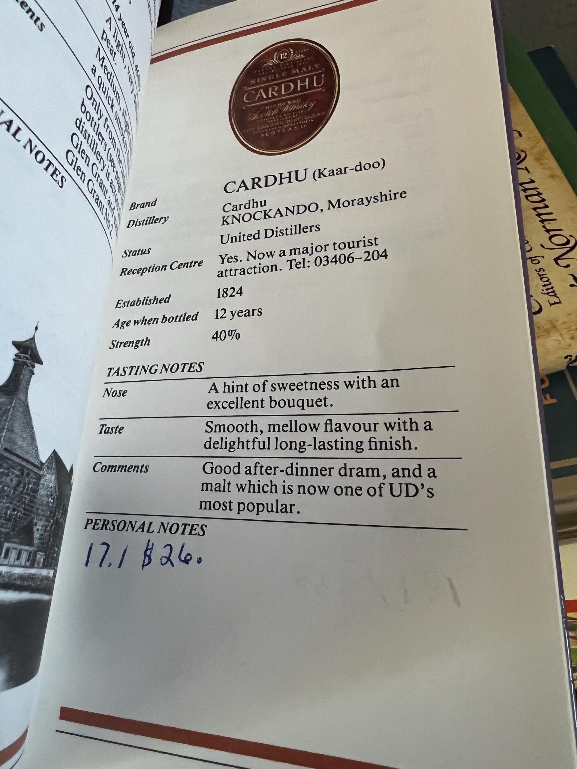 Wallace Milroy's Malt Whisky Almanac 4版 Vintage Book by Wallace Milroy's 