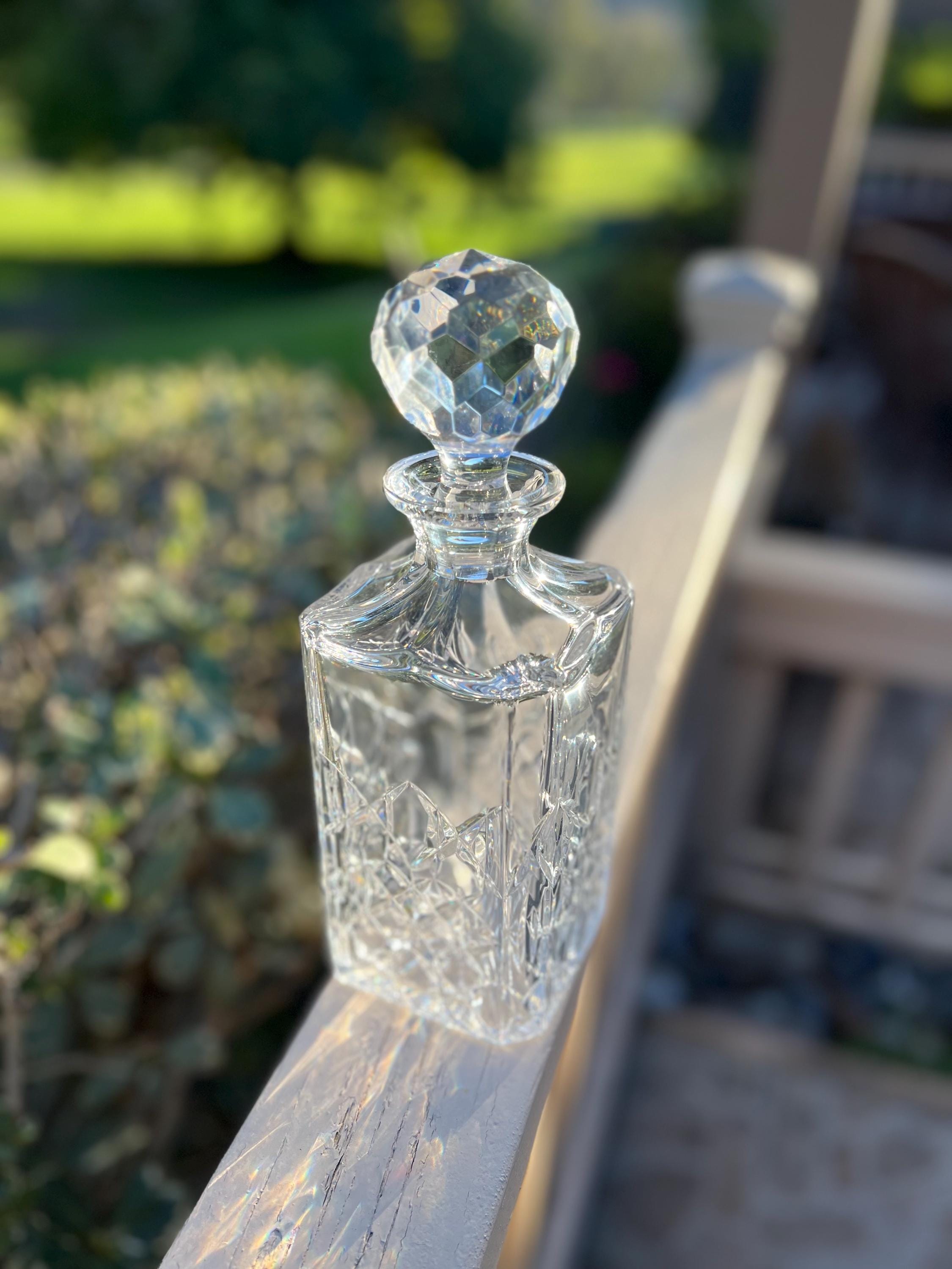 Midcentury Tiffany & Co. Grenada Cut Crystal Whiskey Decanter - Etsy