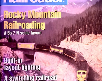 Vintage Modern Railroad Magazines-- Comes Separately From March 1996,December 1995, and Annual 1995