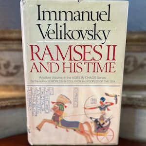 Vintage 1978 Edition Hardcover Book &quot;Ramses || and His Time&quot; --Another Volume in the Ages in Chaos Series by Immanuel Velikovsky