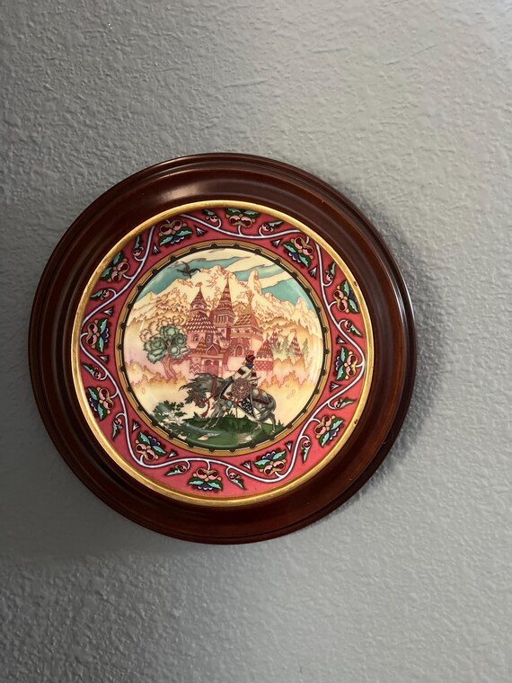 Villeroy & Boch Russian Fairy Tales Plate With Wood Frame - Etsy