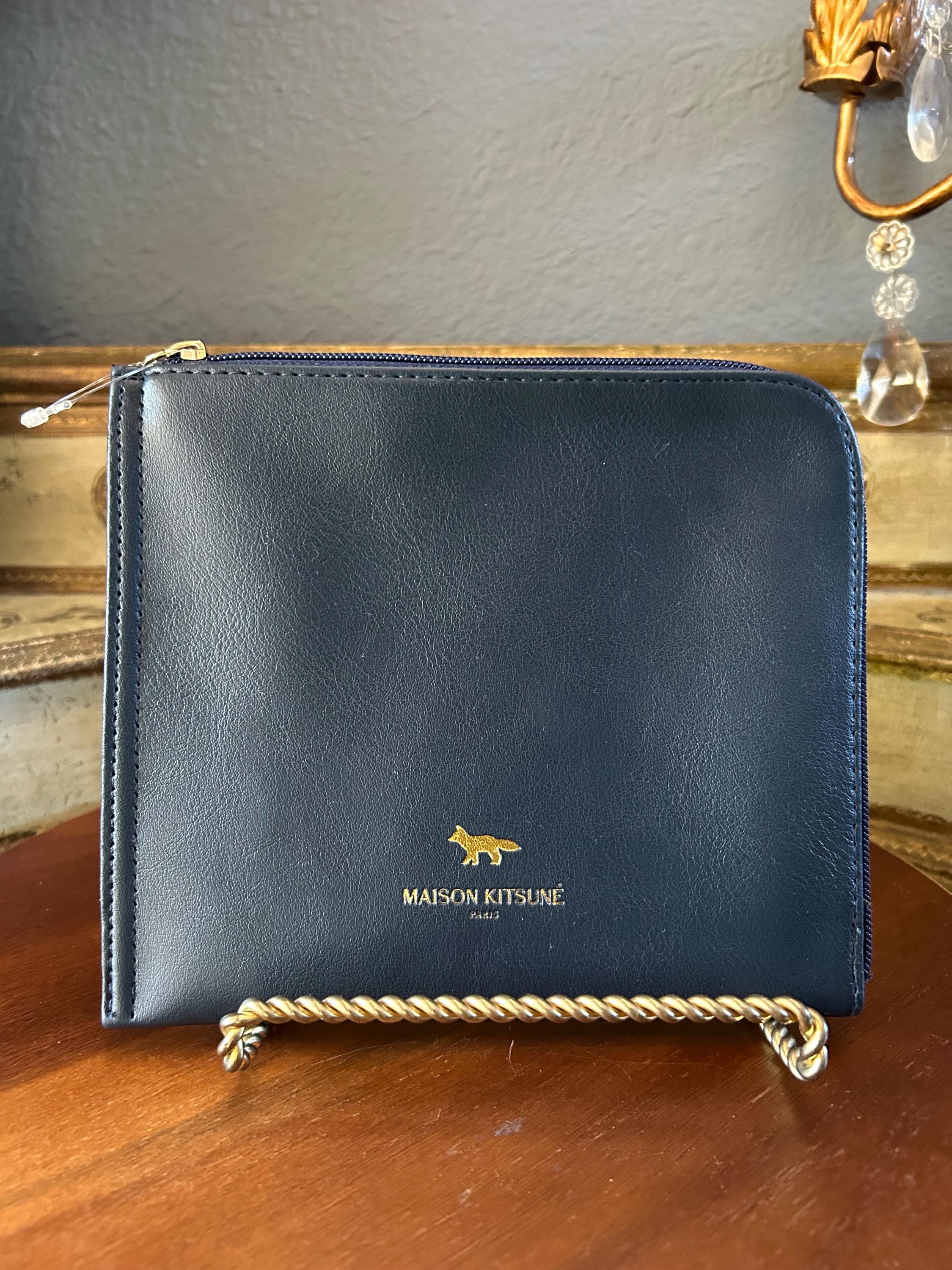 Vintage Maison Kitsune Pouch: JAL Japan Airlines Collaboration - Etsy