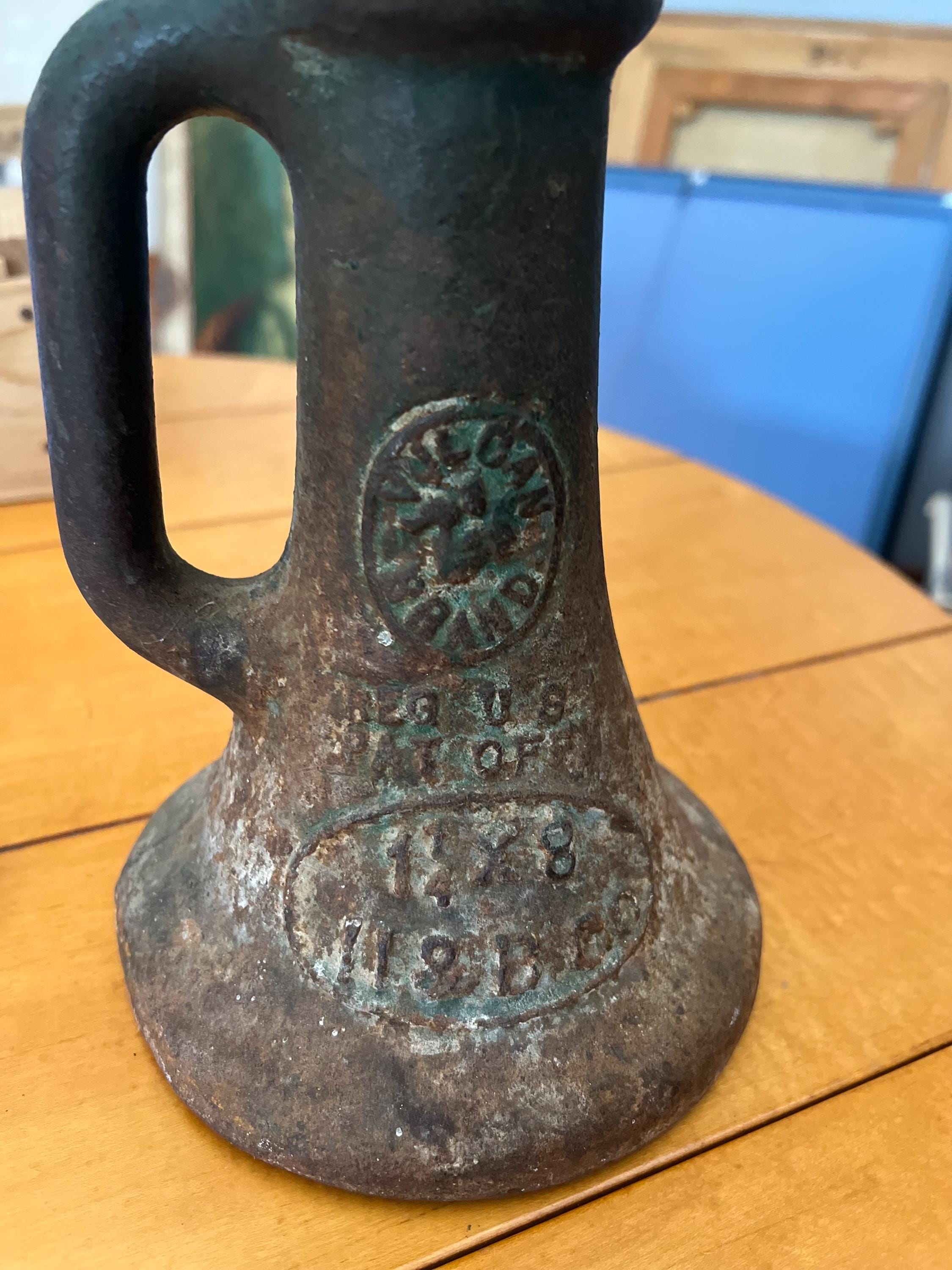 Vintage Vulcan Cast Iron Screw Jack, Railroad Tool, 11x6 - Etsy