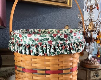 Longaberger ベル型バスケット スタンド付き 2個セット Longaberger Winter Wishes Basket, 1998 Holiday Hostess Edition - Etsy
