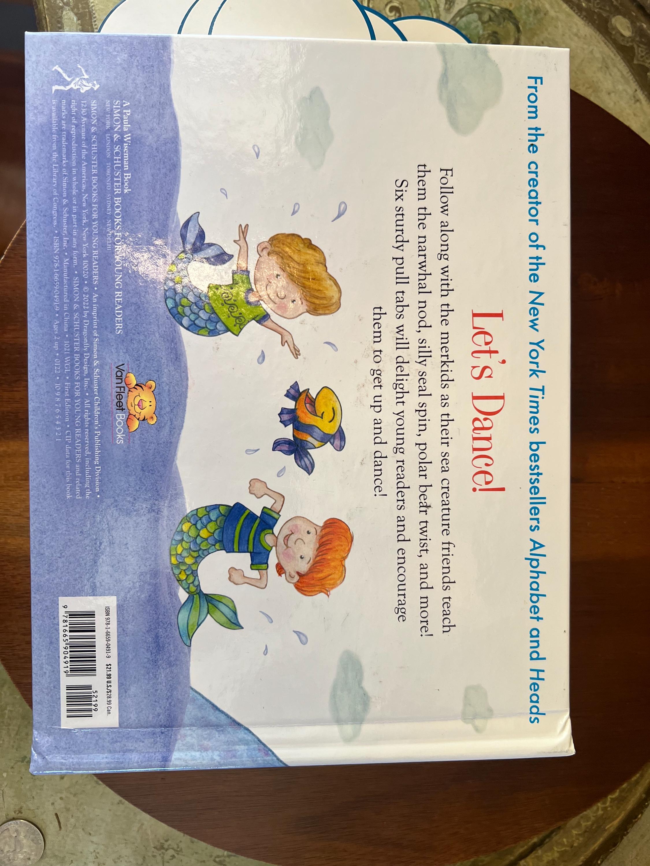 Mermaid Ineractive Book Mermaid Dance Interactive Book by Matthew Van Fleet. 11x7.25x2. Good ...