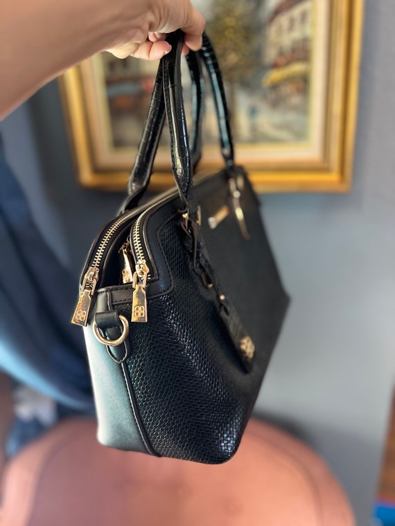 Buy Genuine Vintage Chenson Handbag. Crocodile Patter. Patent Leather. 16x14 Inches. Excellent Condition. Online in India Etsy