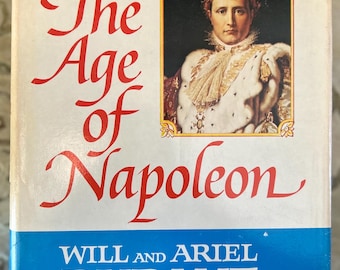 Vintage The Age of Napoleon Hardcover Book – Will and Ariel Durant, 1975