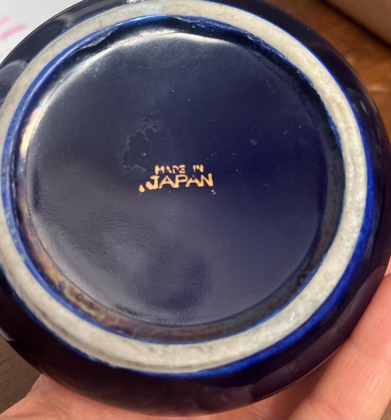 Exquisite, trinket, box. Cobalt blue, Victorian c… - image 10