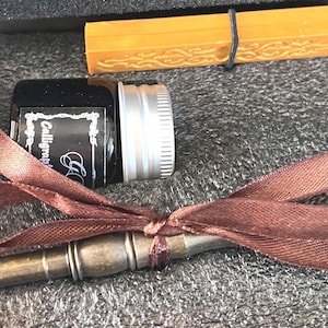 The Writing Collection Full Calligraphy Set with Ink, 5 Tip Replacements and Wax Seal