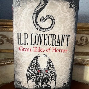 Great Tales of Horror-- Hardcover Book by H.P. Lovecraft, Fall River Press, New York.