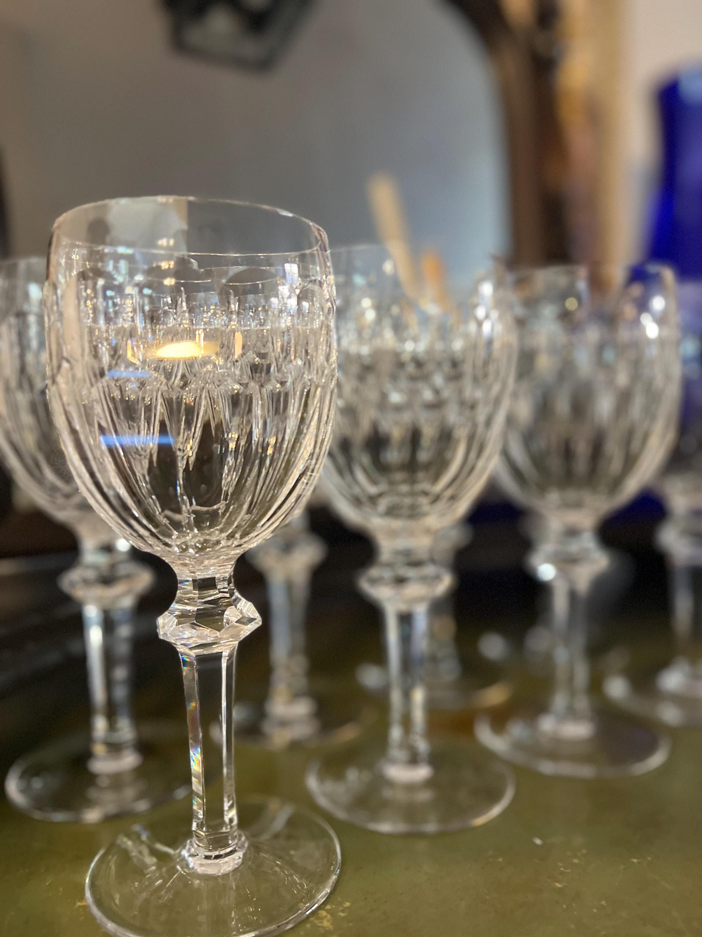 Vintage waterford crystal glasses - Etsy 日本 Vintage waterford crystal glasses - Etsy 日本
