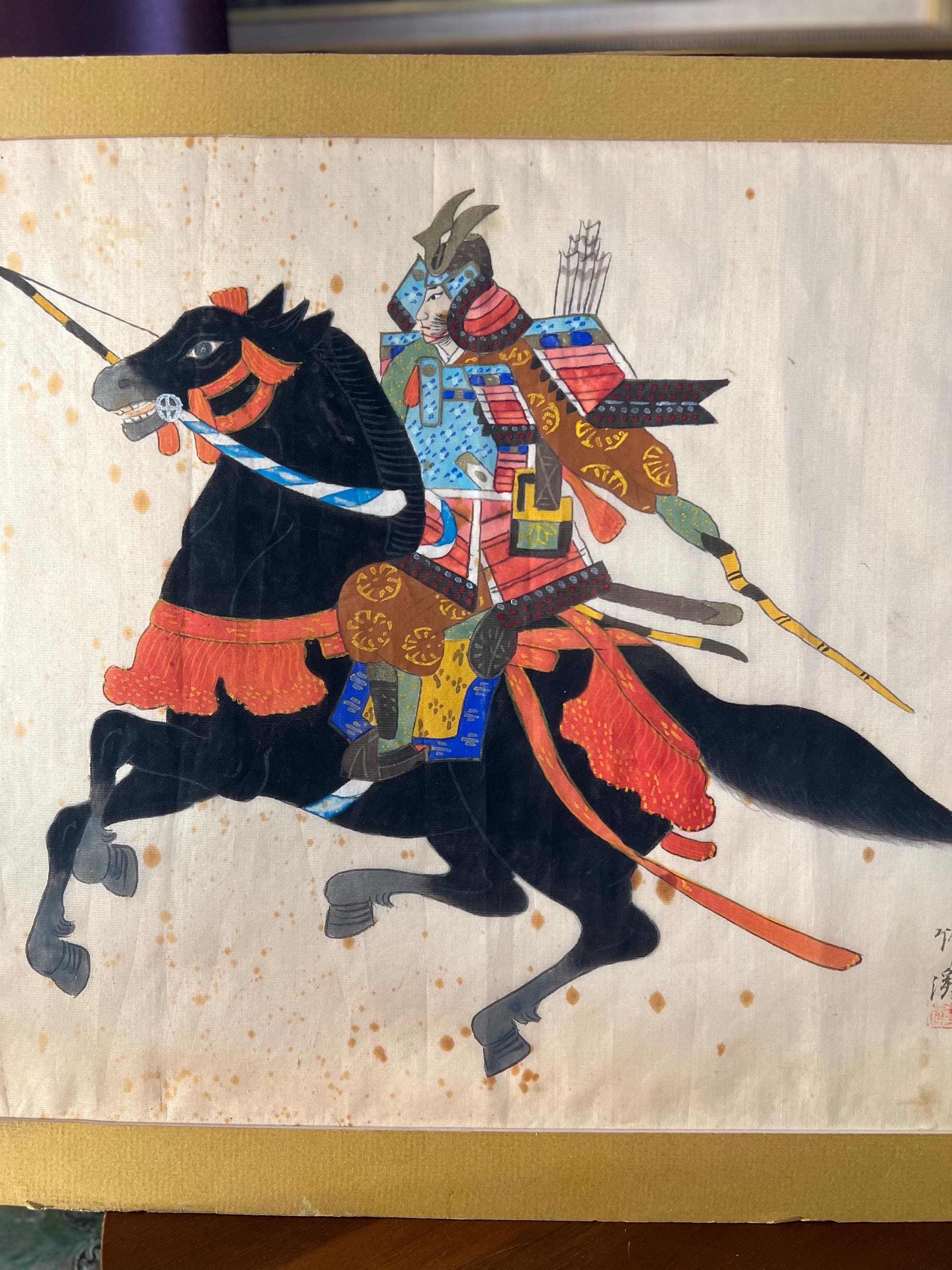 SAMURAI by レシェック ガチュコフスキ 絵画 il_fullxfull.7311128268_q4xy.jpg