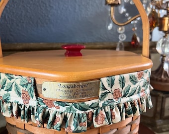 Longaberger Christmas Snowflake Basket, 1997 Edition - Etsy
