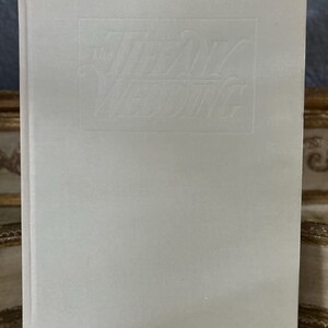 Vintage @1988 Hardcover Book "The Tiffany Wedding" by Johnny Loring Tiffany and Co. Book