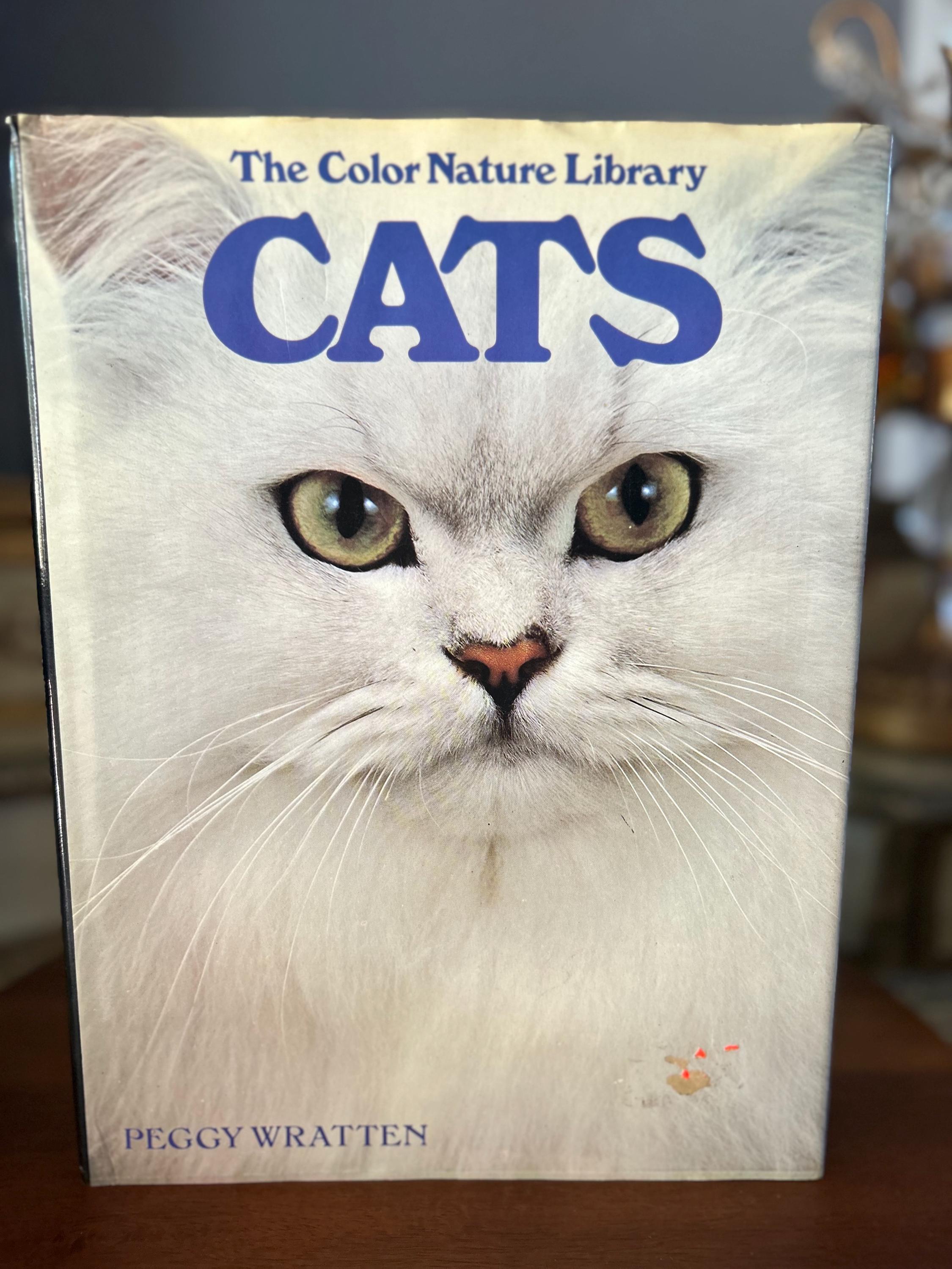 Cats--vintage 1977 Hardcover Edition by Peggy Wratten and the