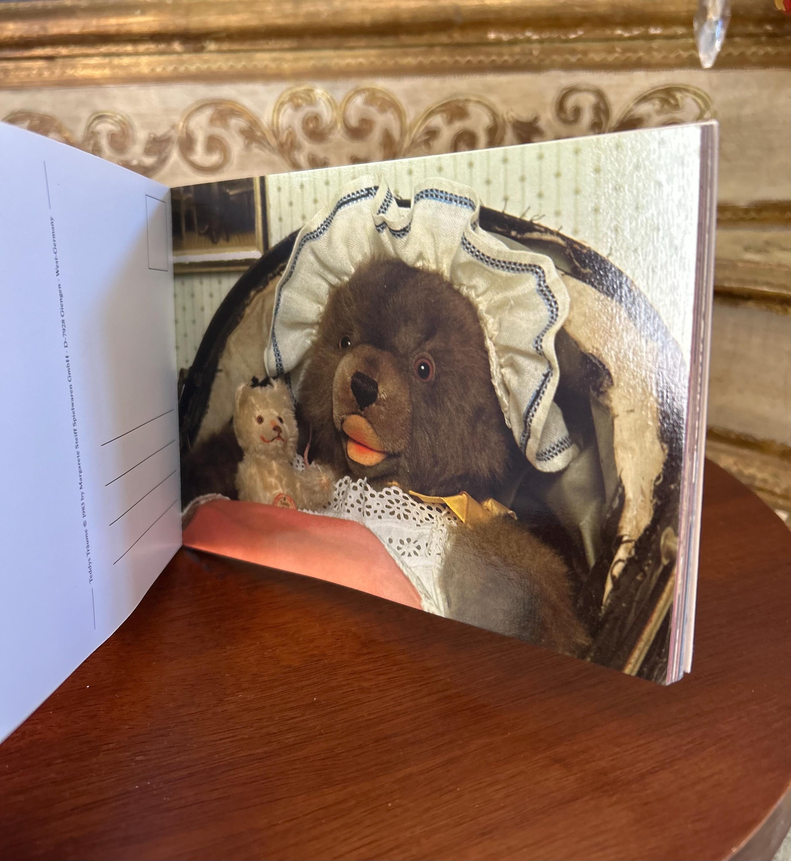 ポストカード集　Antique Teddy Bear Post Cards Vintage Steiff Teddy Bear Postcards – 1980s West Germany Book - Etsy
