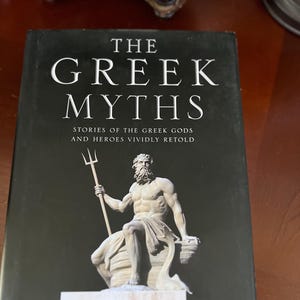 The Greek Myths Stories of the Greek Gods and Heroes vividly retold. By Robin Waterfield. Hard cover. 10x7.5&quot;.