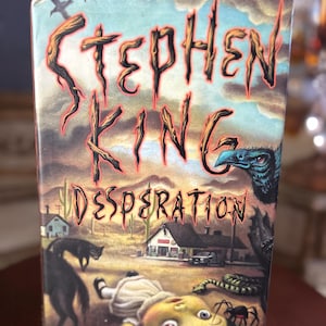 Desperation--Vintage Copyrighted @1996 Hardcover Book by Stephen King in Great Condition