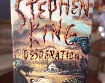 Vintage Stephen King's Desperation Hardcover Book, 1996