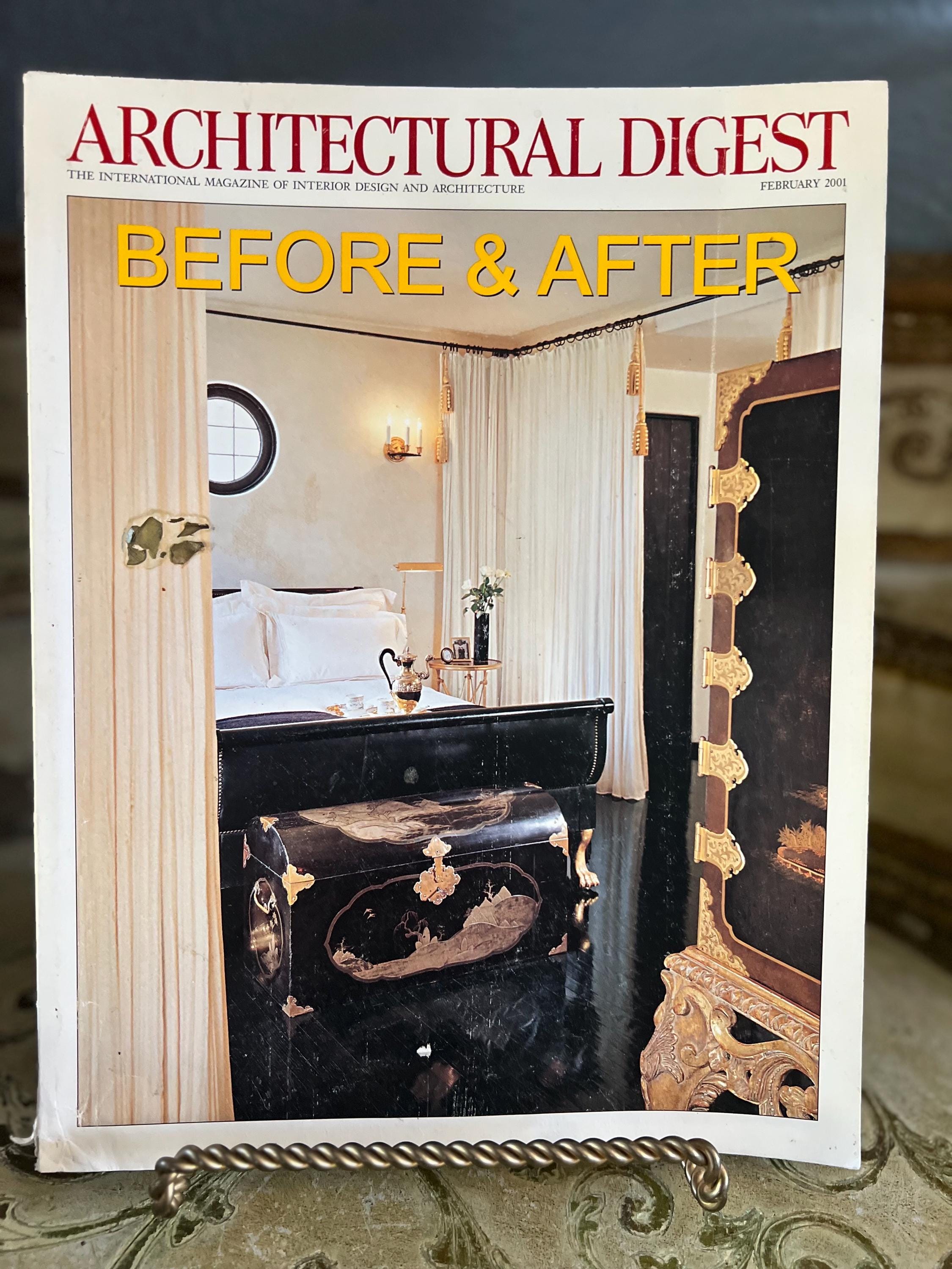 Vintage Architectural Digest Magazines - Etsy