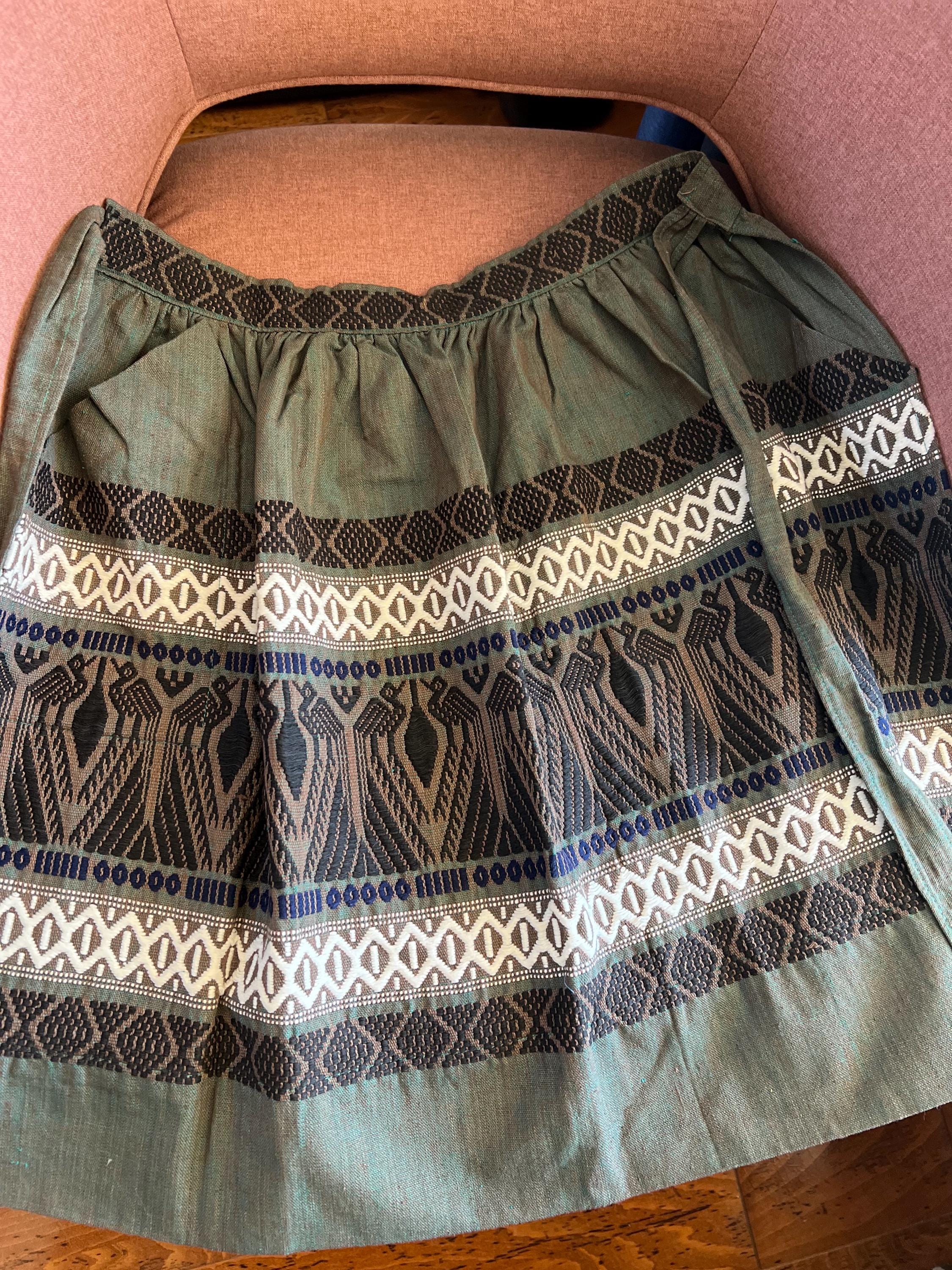 【美品】Crane Pattern Hand Printed Skirt Cranes Skirts - Etsy