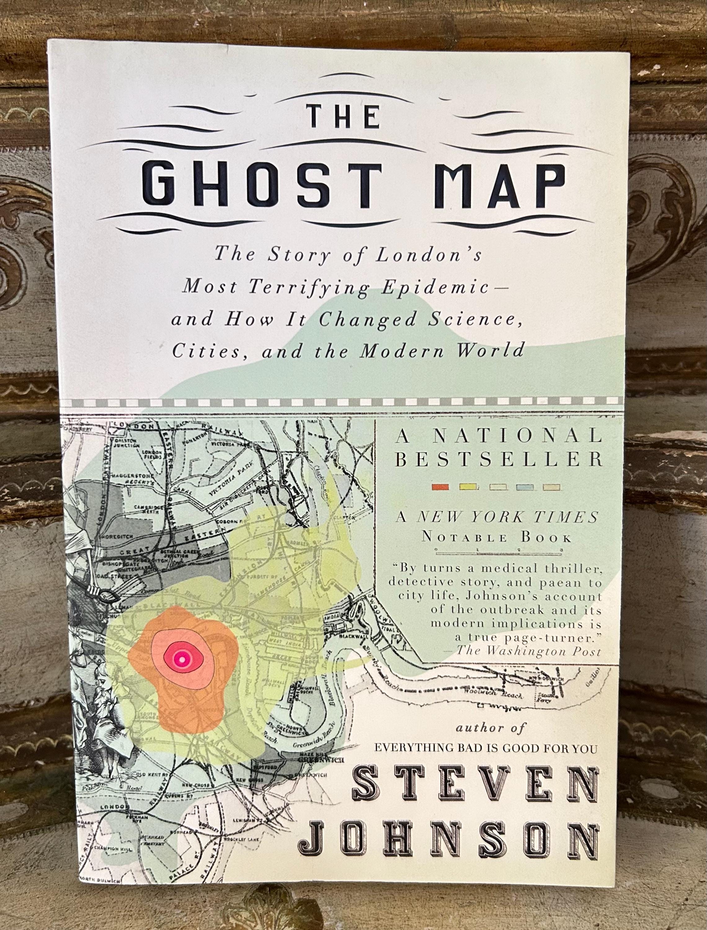 The Ghost Map by Steven Johnson – London Epidemic Paperback - Etsy