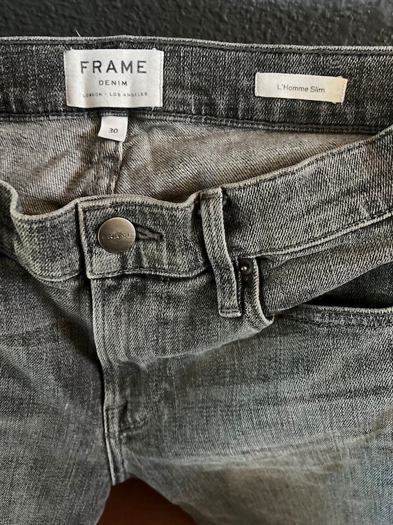 FRAME L'Homme Slim Jeans. Size 30 Men Jeans.