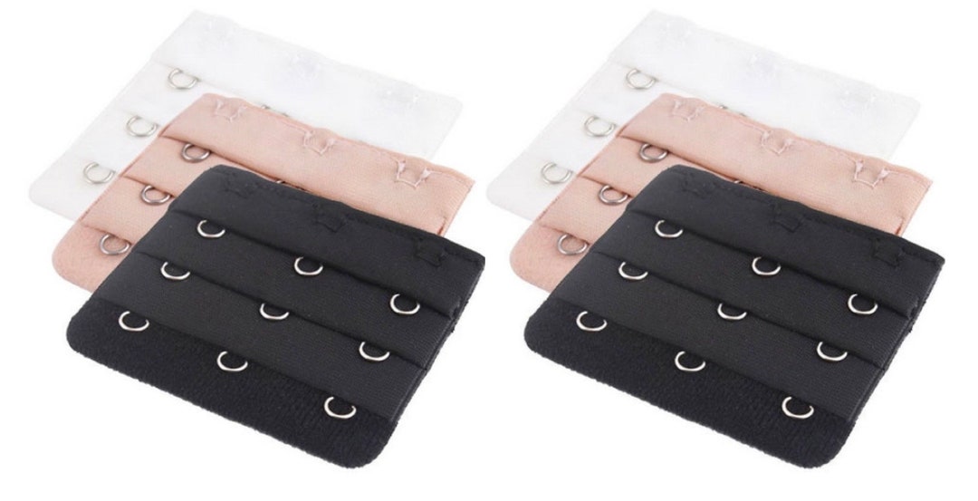 Bra Extenders 3 Hooks Set of 6 Etsy