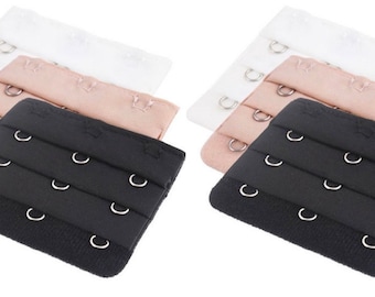 Bra Extenders 3 Hooks Set of 6