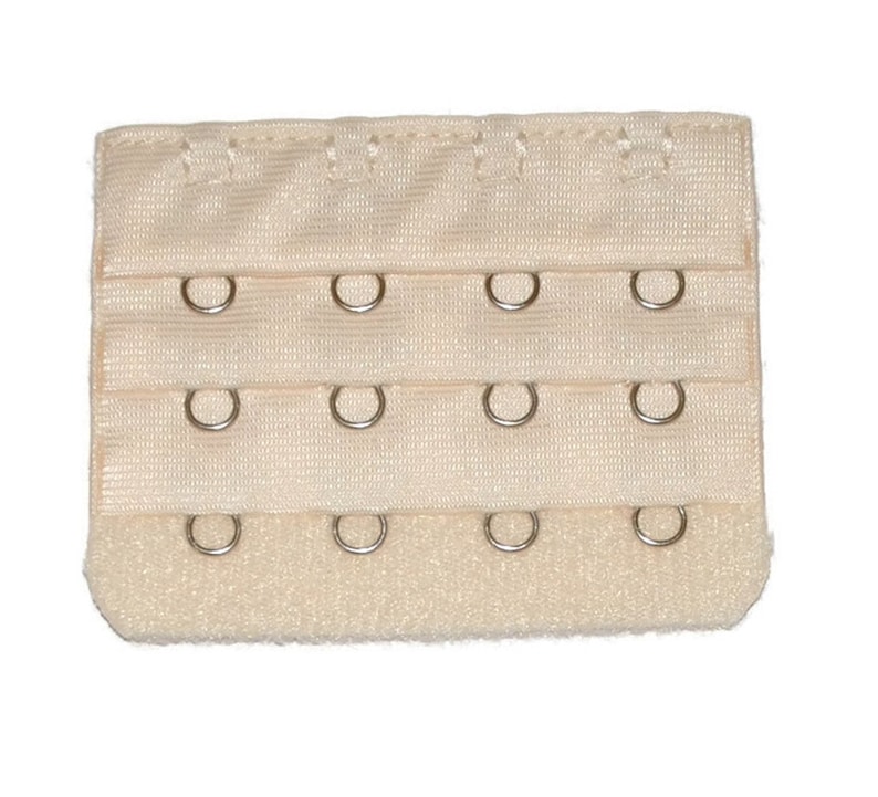 Set of 4 Narrow Bra Extenders 4 Hooks Half Inch Spacing Free Etsy
