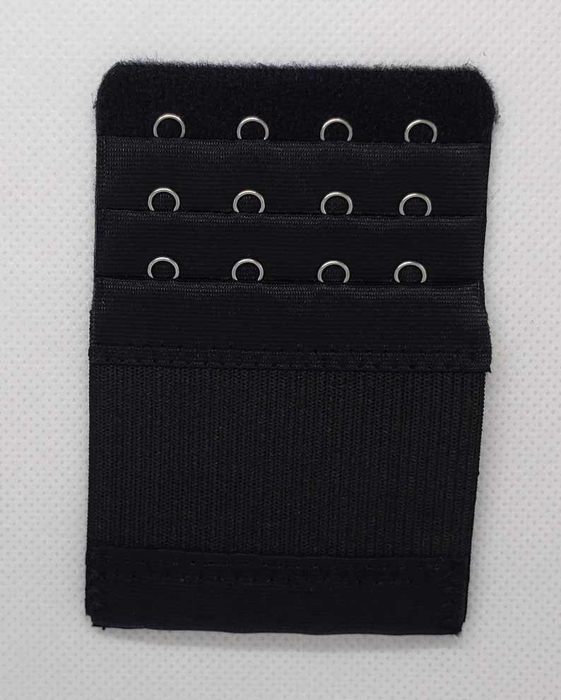 4 Hooks Narrow Bra Extenders Half Inch Spacing With Elastic Etsy