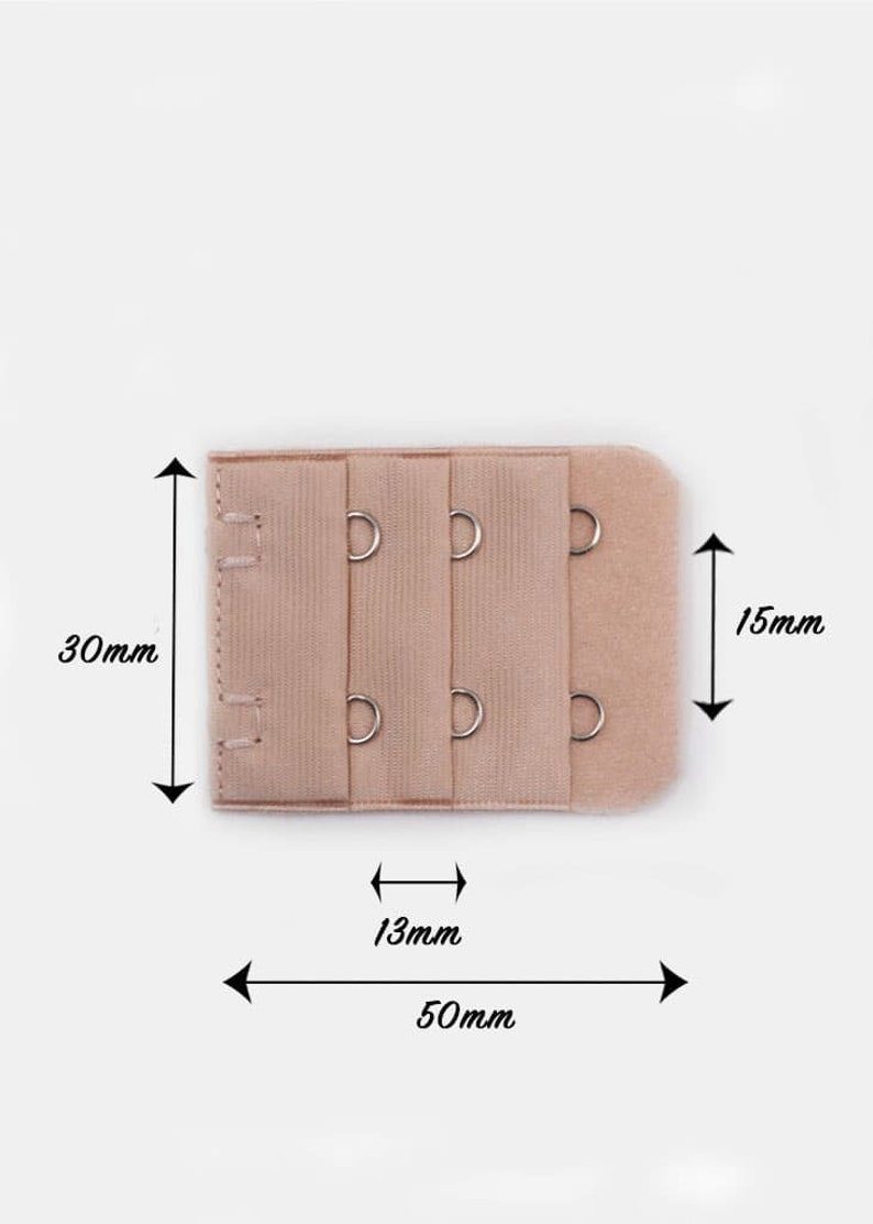 Set of 4 Bra Extender 2 Hooks Wide Extensions Etsy