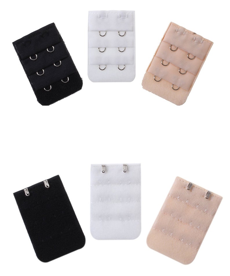 Bra Extenders 2 Hooks Set of 6 Free Shipping Etsy