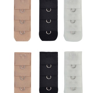 Set of 6 Bra Extender 1 Hook 6 pieces Extensions