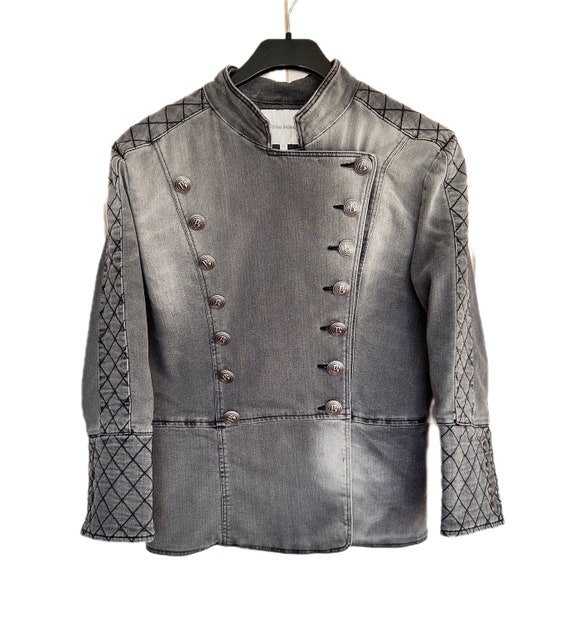 Pierre Balmain military style double breasted blaz
