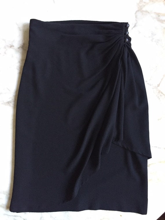 Lanvin draped skirt